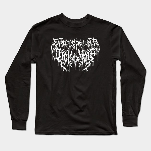 DICK WOLF - Metal Logo Long Sleeve T-Shirt by Brootal Branding